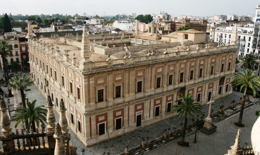 Antigua Casa Lonja de Mercaderes, sede del Archivo General de Indias en Sevilla, alberga la  Exposición ‘La carta en el camino’, desde el 17 de mayo de 2019.