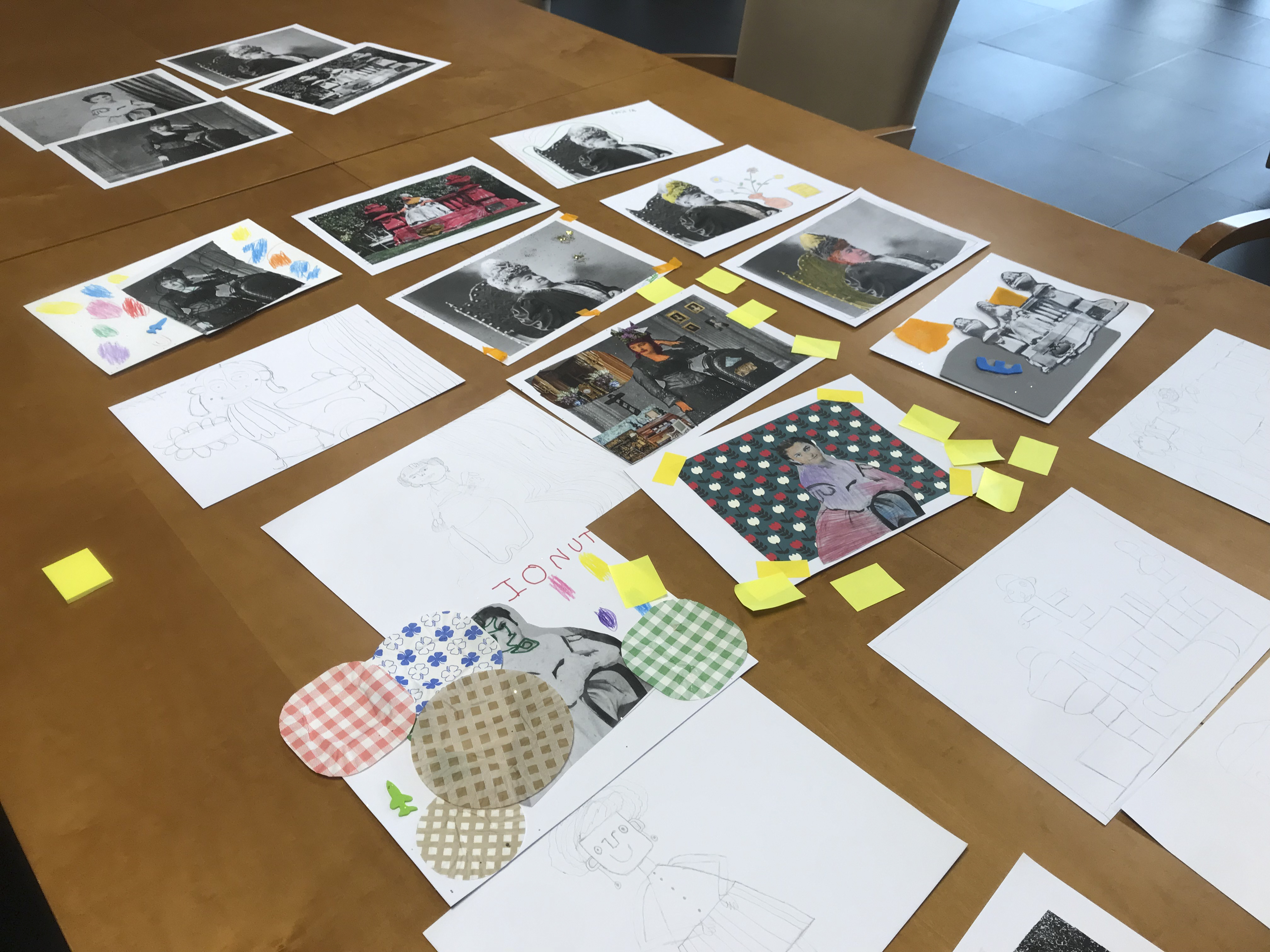 Algunas de las obras presentadas