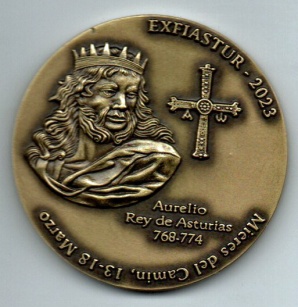  Medalla de la exposición, anverso