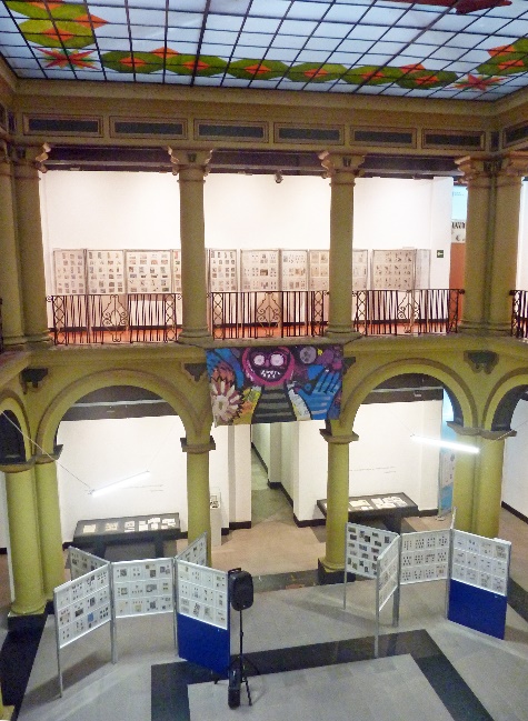 Aspecto de la sala de la exposición